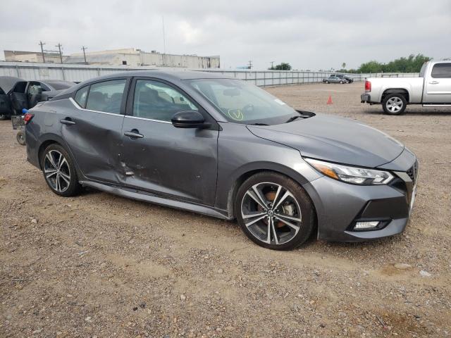 3N1AB8DVXLY255450 - 2020 NISSAN SENTRA SR GRAY photo 4