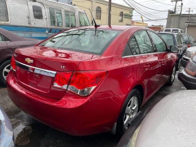 1G1PF5S91B7264630 - 2011 CHEVROLET CRUZE LT RED photo 4