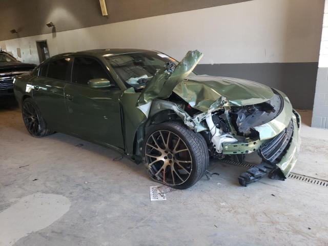 2C3CDXBG0KH745757 - 2019 DODGE CHARGER SXT GREEN photo 4