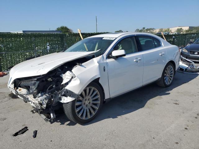 1LNHL9DK1DG603414 - 2013 LINCOLN MKS WHITE photo 1