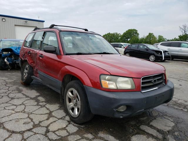 JF1SG63673H748196 - 2003 SUBARU FORESTER 2.5X RED photo 4