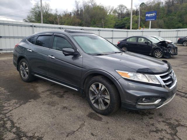 5J6TF2H54DL005725 - 2013 HONDA CROSSTOUR EXL ნაცრისფერი ფოტო 4
