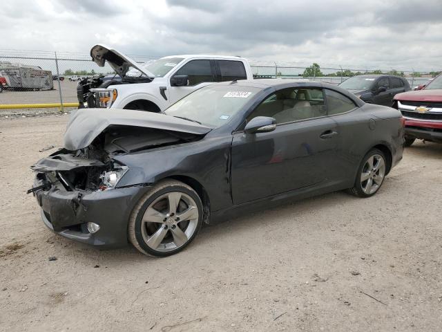 JTHFE2C24A2504639 - 2010 LEXUS IS 350 GRAY photo 1