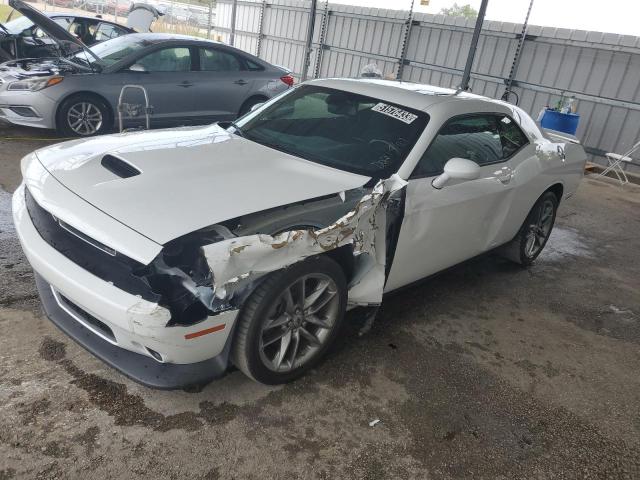 2C3CDZKG7MH681392 - 2021 DODGE CHALLENGER GT WHITE photo 1