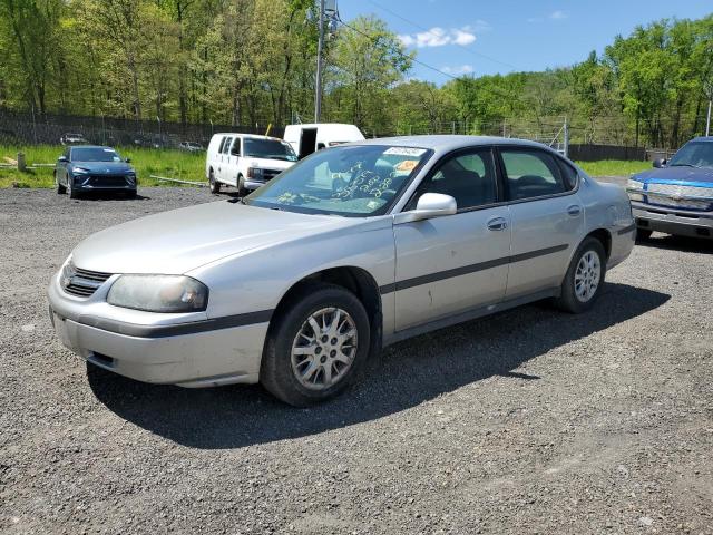 2G1WF52E259112688 - 2005 CHEVROLET IMPALA SILVER photo 1