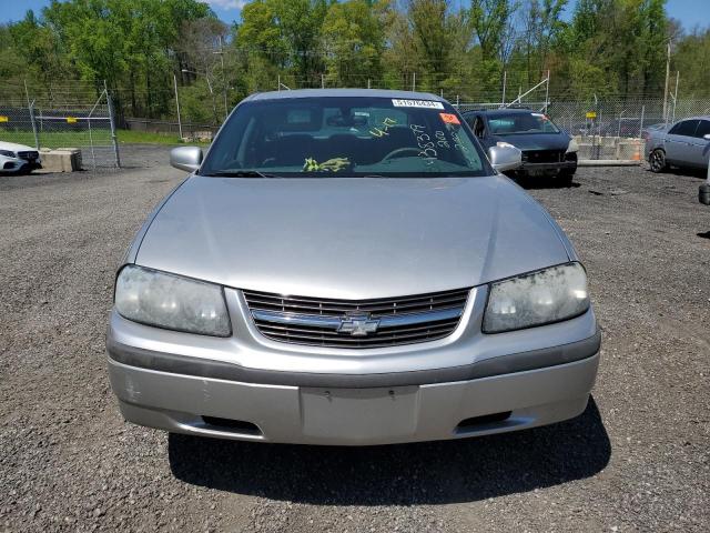 2G1WF52E259112688 - 2005 CHEVROLET IMPALA SILVER photo 5