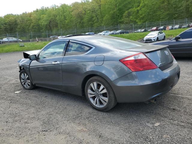 1HGCS22858A005546 - 2008 HONDA ACCORD EXL GRAY photo 2