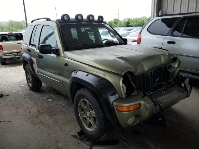 1J4GL38K72W332251 - 2002 JEEP LIBERTY RENEGADE GREEN photo 4