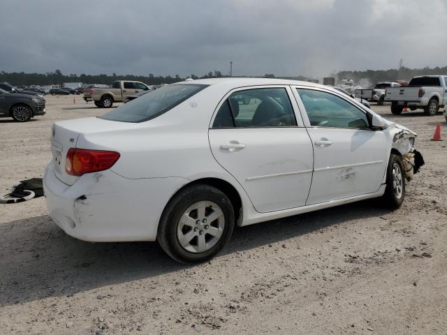 1NXBU4EE7AZ319314 - 2010 TOYOTA COROLLA BASE WHITE photo 3