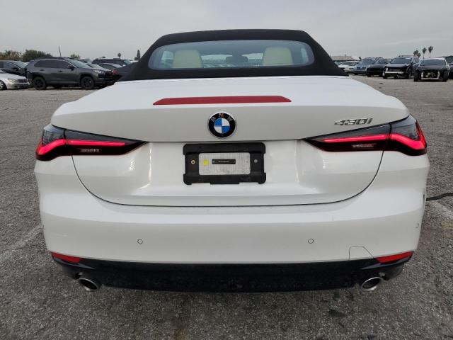 WBA23AT08RCN96209 - 2024 BMW 430I WHITE photo 6