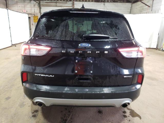 1FMCU9J96MUA57929 - 2021 FORD ESCAPE TITANIUM BLACK photo 6