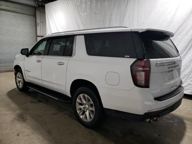 1GNSKFKD5NR291546 - 2022 CHEVROLET SUBURBAN K1500 PREMIER WHITE photo 2