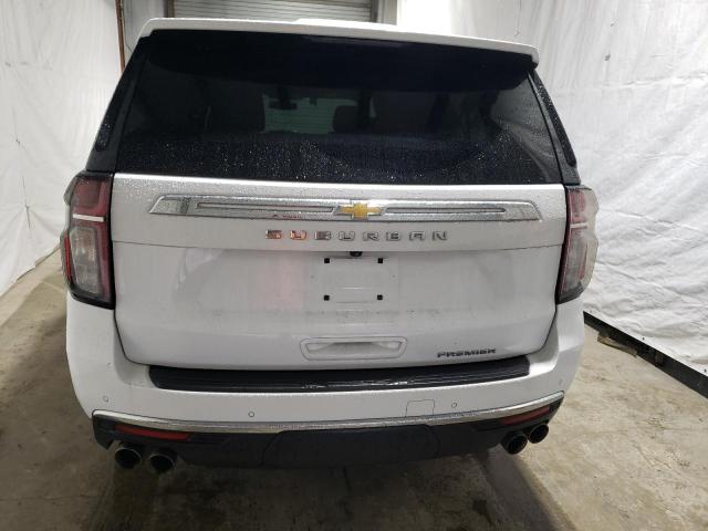 1GNSKFKD5NR291546 - 2022 CHEVROLET SUBURBAN K1500 PREMIER WHITE photo 6