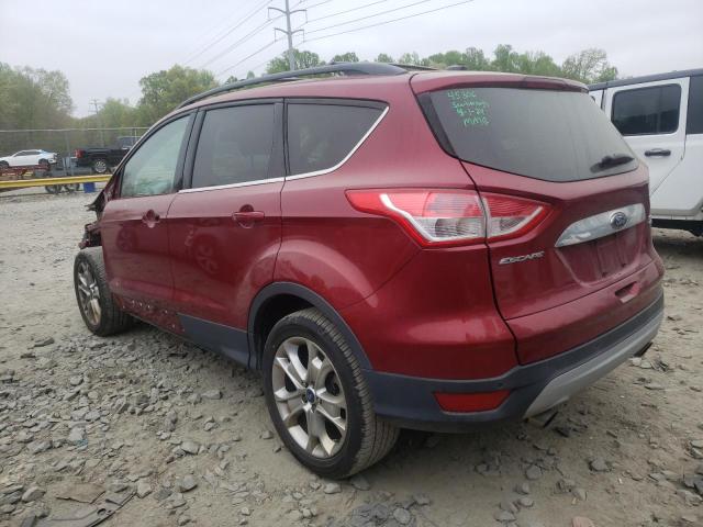 1FMCU0HX7DUD65305 - 2013 FORD ESCAPE SEL RED photo 2