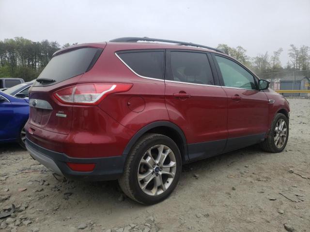 1FMCU0HX7DUD65305 - 2013 FORD ESCAPE SEL RED photo 3