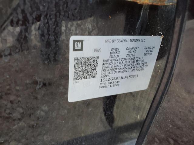 1G1ZG5ST1LF150961 - 2020 CHEVROLET MALIBU RS 棕色 照片 13