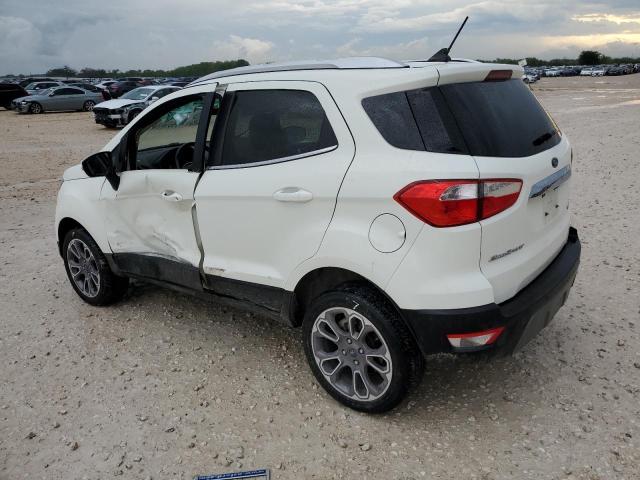 MAJ6S3KL3LC357176 - 2020 FORD ECOSPORT TITANIUM WHITE photo 2