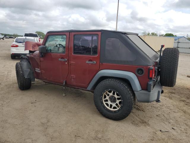 1J4BB3H15AL214106 - 2010 JEEP WRANGLER U SPORT RED photo 2