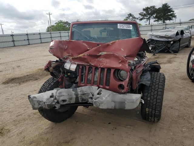 1J4BB3H15AL214106 - 2010 JEEP WRANGLER U SPORT RED photo 5