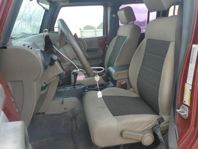 1J4BB3H15AL214106 - 2010 JEEP WRANGLER U SPORT RED photo 7