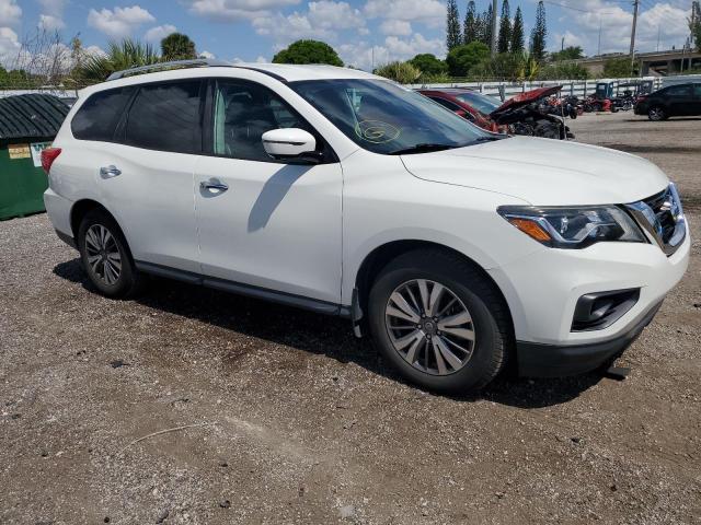 5N1DR2MN6HC639059 - 2017 NISSAN PATHFINDER S WHITE photo 4