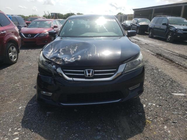 1HGCR2F8XDA147357 - 2013 HONDA ACCORD EXL BLACK photo 5