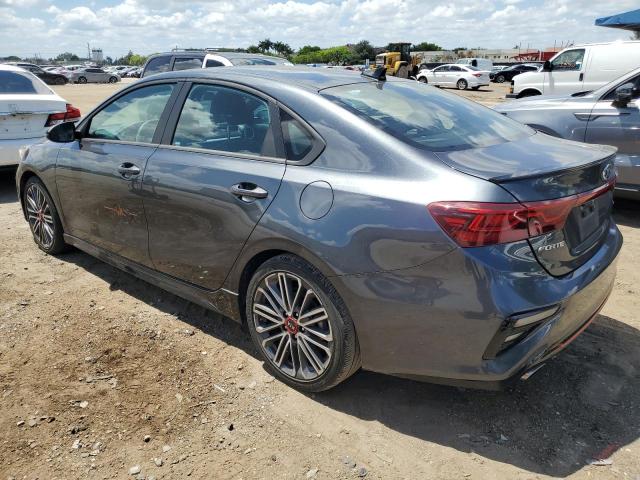 3KPF44ACXME332944 - 2021 KIA FORTE GT GRAY photo 2