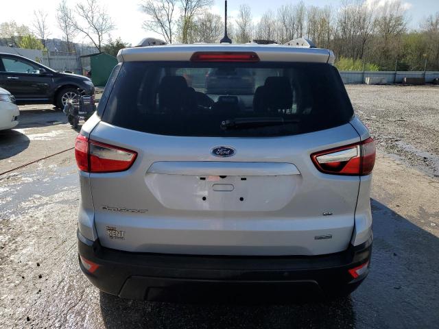 MAJ3S2GE2KC277311 - 2019 FORD ECOSPORT SE ვერცხლისფერი ფოტო 6