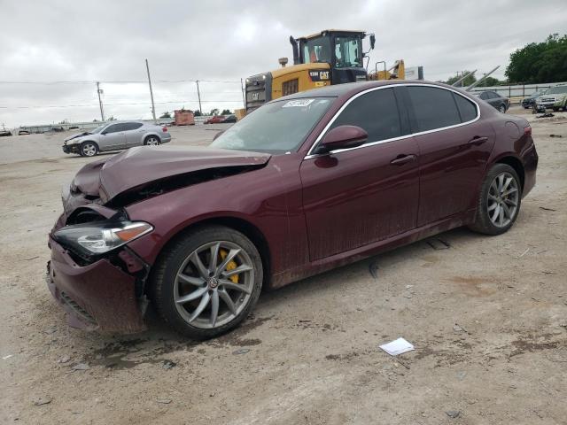 ZARFAEDN9H7558139 - 2017 ALFA ROMEO GIULIA Q4 MAROON photo 1