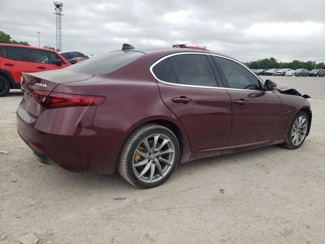 ZARFAEDN9H7558139 - 2017 ALFA ROMEO GIULIA Q4 MAROON photo 3