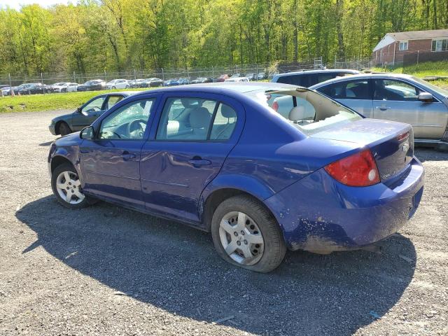 1G1AK55F977143970 - 2007 CHEVROLET COBALT LS BLUE photo 2