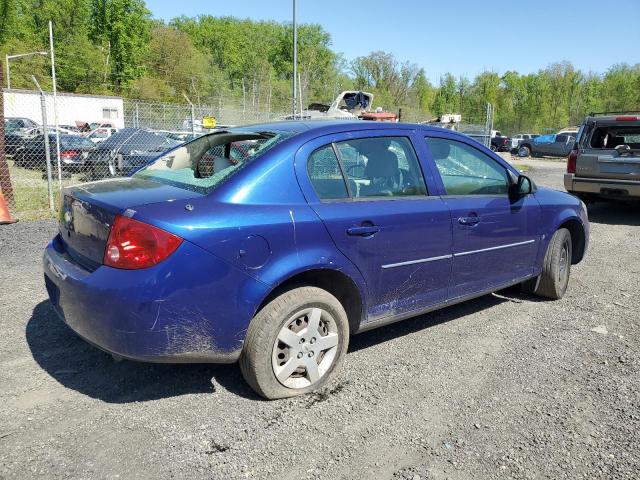 1G1AK55F977143970 - 2007 CHEVROLET COBALT LS BLUE photo 3