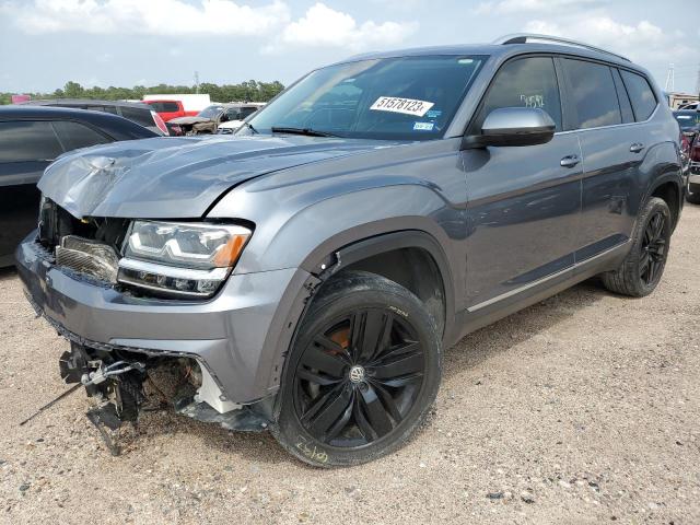 1V2MR2CA9KC550661 - 2019 VOLKSWAGEN ATLAS SEL GRAY photo 1
