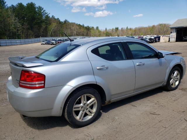 1B3CC5FB9AN136272 - 2010 DODGE AVENGER R/T SILVER photo 3