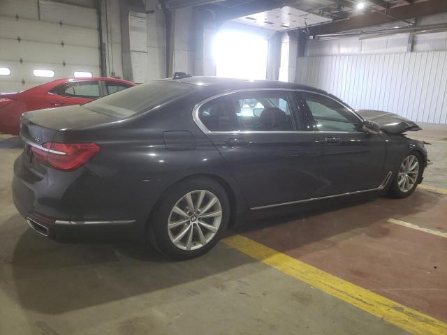 WBA7E4C59HGU99315 - 2017 BMW 740 XI GRAY photo 3