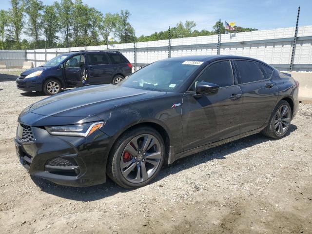 19UUB5F51NA000264 - 2022 ACURA TLX TECH A Schwarz Foto 1