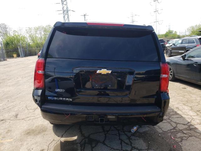 1GNSKHKC4LR304559 - 2020 CHEVROLET SUBURBAN K1500 LT BLACK photo 6