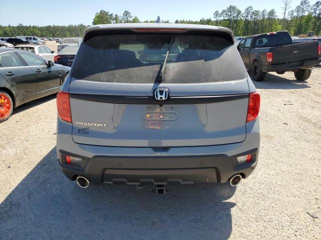 5FNYF7H53NB003736 - 2022 HONDA PASSPORT EXL GRAY photo 6