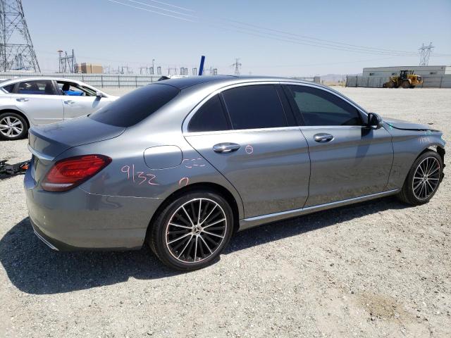 W1KWF8DB8MR610691 - 2021 MERCEDES-BENZ C 300 GRAY photo 3