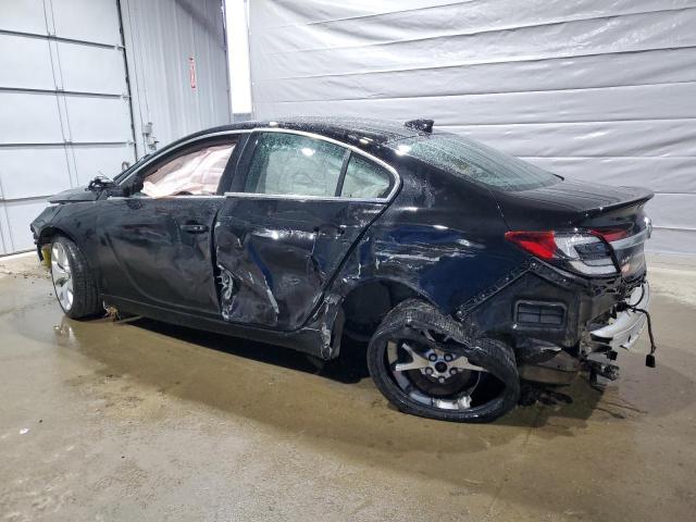 2G4GU5GX0H9112006 - 2017 BUICK REGAL GS შავი ფოტო 2