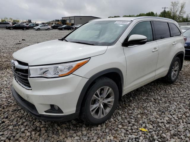 2014 TOYOTA HIGHLANDER XLE, 