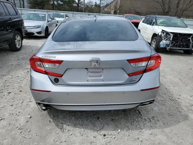 1HGCV2F91JA028712 - 2018 HONDA ACCORD TOURING SILVER photo 6