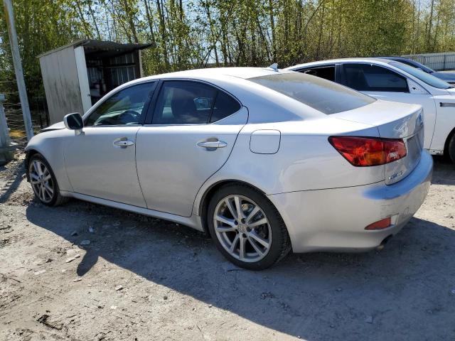 JTHBK262075030862 - 2007 LEXUS IS 250 SILVER photo 2