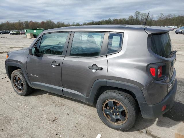 ZACCJBAW6GPD52691 - 2016 JEEP RENEGADE SPORT CHARCOAL photo 2