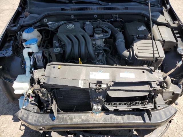 3VW2K7AJ5EM443622 - 2014 VOLKSWAGEN JETTA BASE Սև լուսանկար 11