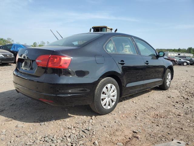 3VW2K7AJ5EM443622 - 2014 VOLKSWAGEN JETTA BASE Սև լուսանկար 3