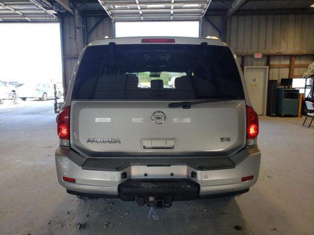 5N1AA0ND3AN623271 - 2010 NISSAN ARMADA SE SILVER photo 6