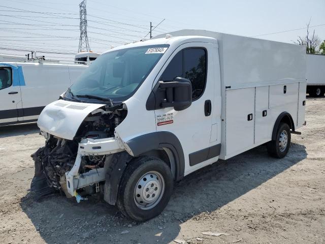3C7WRVKG0JE111392 - 2018 RAM PROMASTER 3500 STANDARD Սպիտակ լուսանկար 1