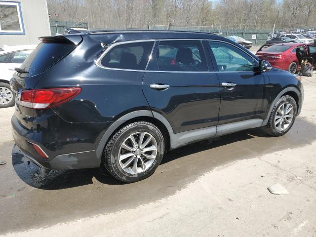 KM8SNDHF0HU235976 - 2017 HYUNDAI SANTA FE SE BLACK photo 3