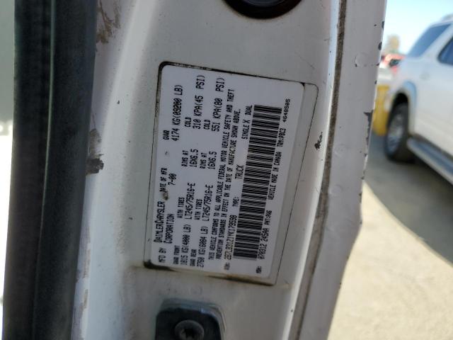 2B7LB31Z1YK179598 - 2000 DODGE RAM VAN B3500 WHITE photo 13